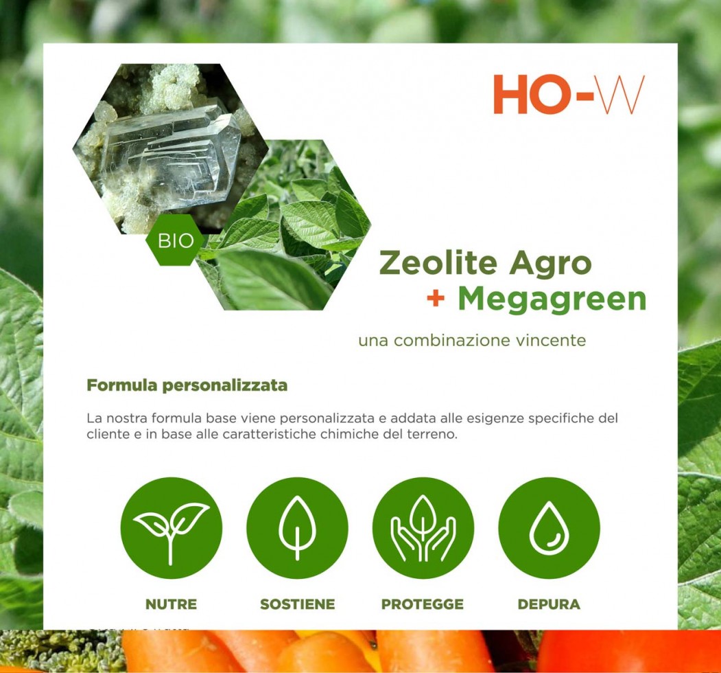 Zeolite per concimare e per il trattamento foglie 100